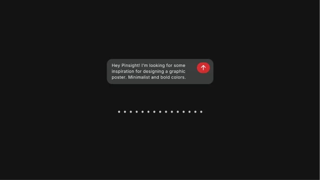 Animated preview of Pinsight, an AI-powered Pinterest search assistant
